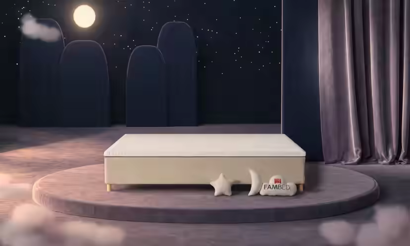 FAMBED Familienbett in beige, 270 × 210 cm, ohne Kopfteil